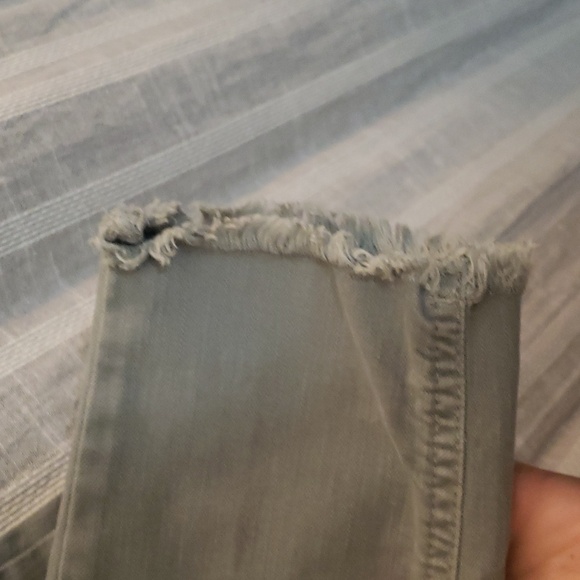 Loft Jeans Sage Green Size 26 Slim Pockets - Picture 5 of 8
